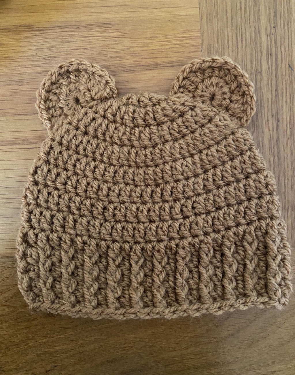 Baby Crochet Beanie Hat - Multiple Colours